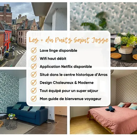 Appartement Au Puits Saint Josse - Centre Historique - Wifi à Arras Extérieur photo